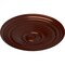 Ekena Millwork Reece Ceiling Medallion (Fits Canopies up to 6 3/4"), Hand-Painted Antique Copper, 21"OD x 1 1/4"P CM21REACS - alternate 2